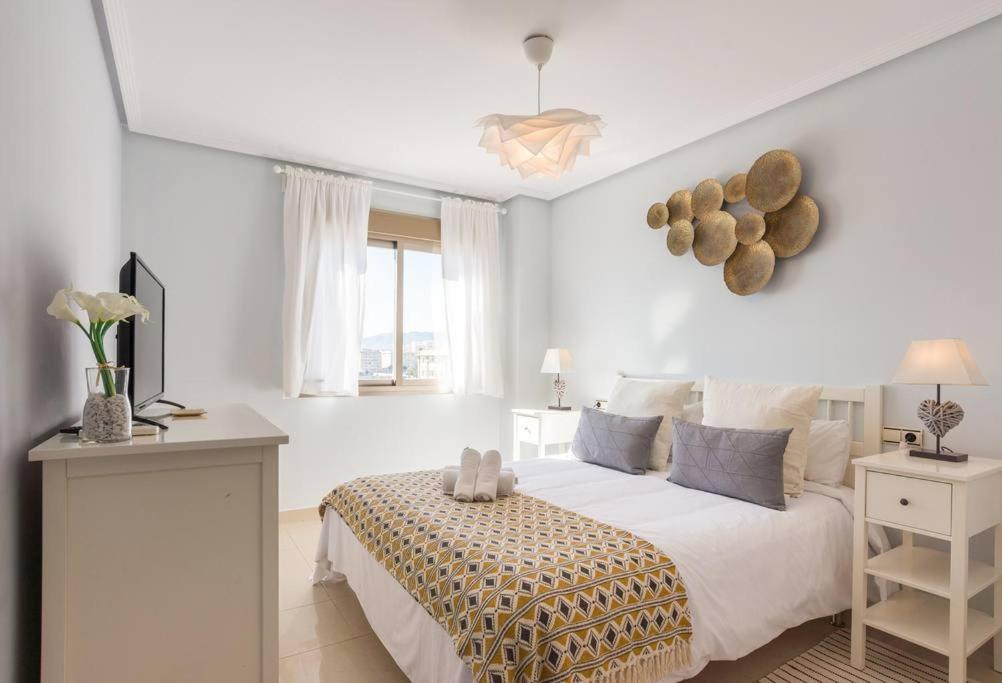 Apartamento Top Vistas Al Mar Apartment Malaga Ngoại thất bức ảnh
